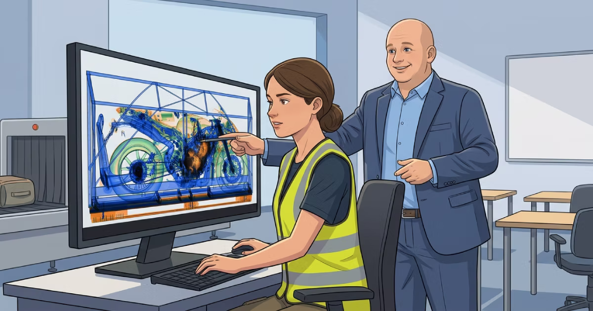 Röntgenbildernachweis